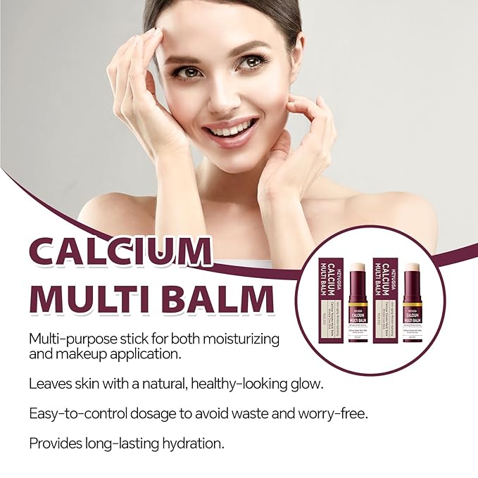 1PC Cemenrete Calcium Multi Balm, Korean Collagen Moisturing Stick, Calcium Multi Essence, Suitable for Face, Eye and Neck Wrinkles Core Bar, Anti-Aging, Anti-Wrinkles Prevention, Moisturizing