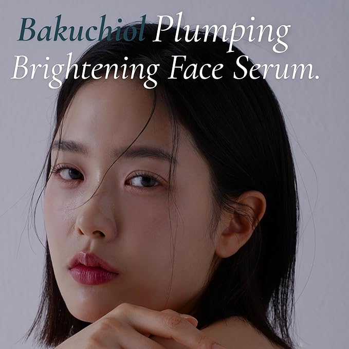 Korean Bakuchiol Serum + Niacinamide & Vitamin C | Plumping | Retinol Alternative | Firming | Brightening | Fine Lines | Uneven Tone (WYLYS)