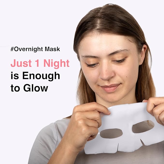 Trancend™ Real Deep Collagen Face Mask for Korean Skin Care – Hydrogel Sheet Mask, Overnight Hydrating Mask for Pore Minimizing, Elasticity & Firming, Bio Collagen Treatment - 39G (4 Count)