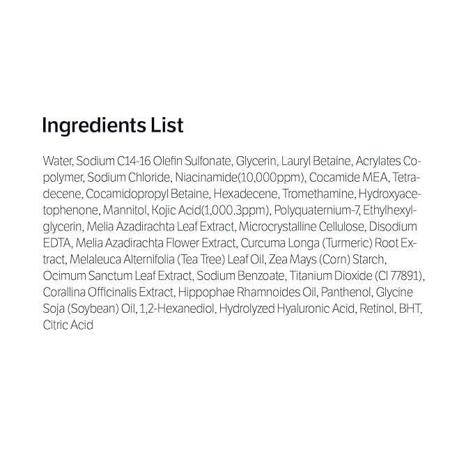 SUNGBOON EDITOR Kojic Turmeric Capsule Brightening Cleanser for Uneven Spots, Acne-prone Skin & Blackhead | Low pH Gentle Gel Face Wash | Kojic Acid & Niacinamide | Korean Skincare