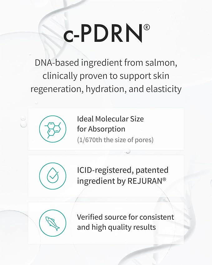 REJURAN® Recover c-PDRN® Lifting Ampoule - High Concentration Original PDRN Serum for Collagen Boost, Deep Hydration, Skin Soothing, Gentle Formula & Intensive Anti-Aging Korean Skincare. (2ml x 14)