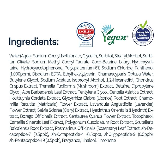 ANOTHERFACE PEPTATHENOL™ Aqua Balance Cleansing Foam 5.07 Fl. Oz., Peptied, Panthenol, Daily Low pH Facial Deep Cleanser, Hydrating Bubble Foam, Korean Skin Care, Mild for Sensitive Skin, Vegan