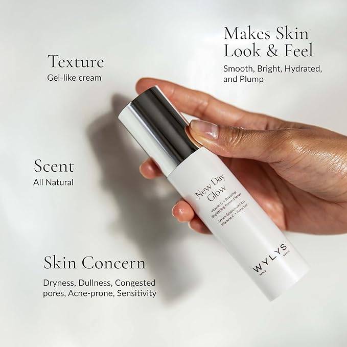 Korean Bakuchiol Serum + Niacinamide & Vitamin C | Plumping | Retinol Alternative | Firming | Brightening | Fine Lines | Uneven Tone (WYLYS)