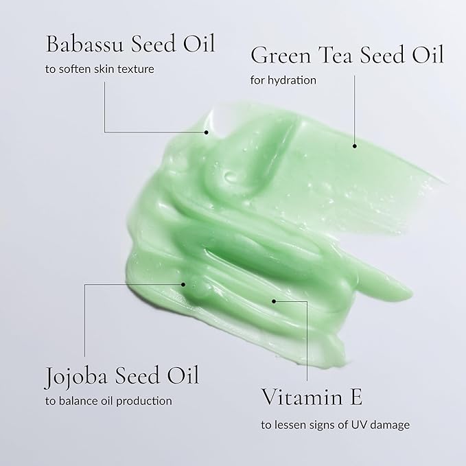 Korean Green Cleansing Balm Makeup Remover All Natural K Beauty | Gentle Daily Face Cleansing Balm for Dry Skin | Jojoba, Babassu, Apricot, Green Tea Oil & More