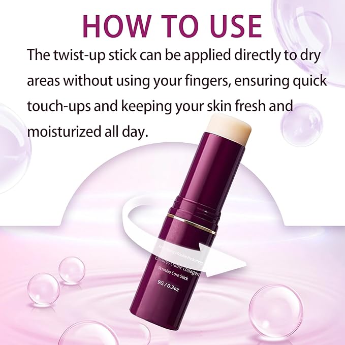 2PCS Calcium Multi Balm, cementerre calcium multi balm，Korean collagen moisturizing stick, anti wrinkle moisturizing cream for intensive repair, firming skin, suitable for eyes, neck and face