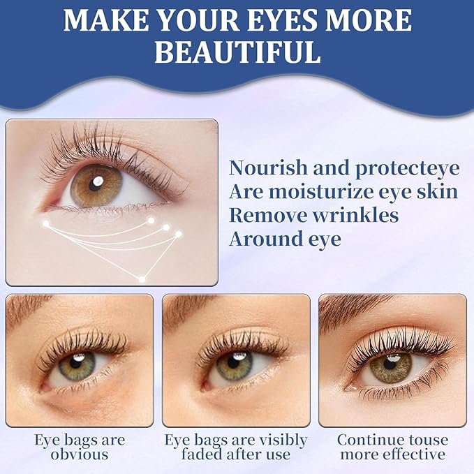 2Pcs Calcium Multi Balm Anti-Aging Face Cream, Korean Collagen Anti Wrinkle Stick, Wrinkle Core Stick, Hydrating, Firming Skin, Suitable for Eyes, Neck, Face