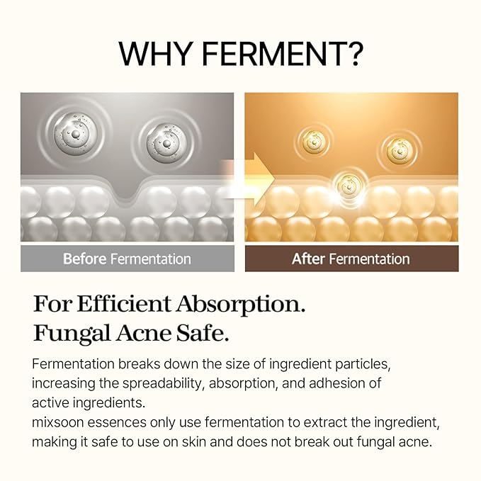 mixsoon Bean Essence-Exfoliating, Hydrating, Fermented Bean Extract, Gentle Formula for Smooth Skin 20ml / 0.68 fl.oz. Korean Glass Skin Care