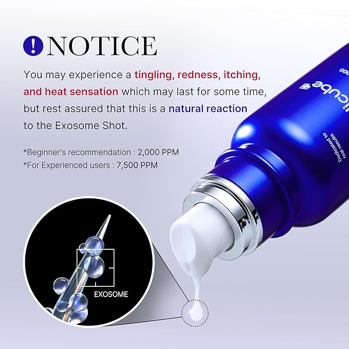 medicube Zero Exosome Shot 7,500 PPM Spicule Facial Serum | Liquid Skin Booster Serum | Exosome, AHA+BHA+PHA | Pore Care, Dead Skin Cells, Skin Texture | Korean Skin Care 1.01 fl.oz