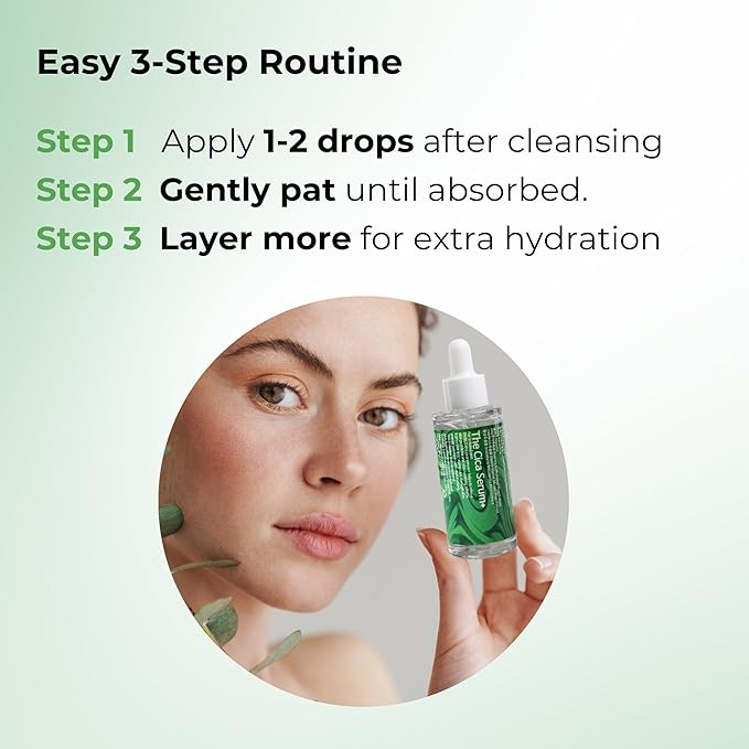 BMBCO The Cica Serum – Calming & Balancing Ampoule for Sensitive Skin | Vegan Korean Skincare with Tiger Grass – 30ml / 1.01 fl oz