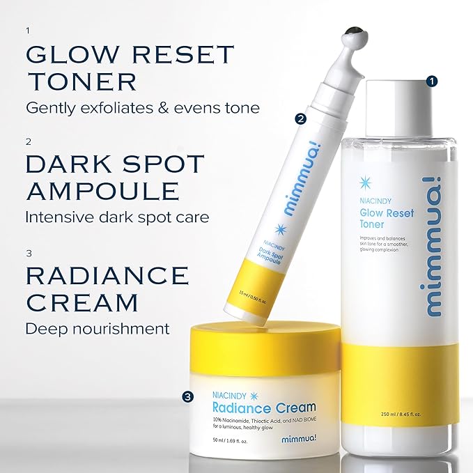 NIACINDY Radiance Capsule Cream | Liposomal NAD + 10% Niacinamide +Thioctic Acid | Dark Spot Remover & Anti-Aging Moisturizer | Korean Clinical Formula for Radiant Skin | 50ml / 1.59 FL OZ