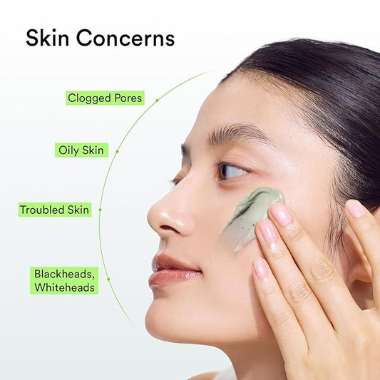 Abib Pore Clay Pack Cleanser Heartleaf Charcoal Foam, 4.05 fl oz, Mousse Form, Oil Control, Unscented