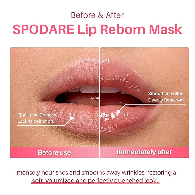 Blueberry Lip Mask Overnight, Swirl Lip Sleeping Mask for Dry Cracked Lips Care, Dual-Color Korean Lips Balm for Nourishing and Softening Lips and Reduce Fine Lines