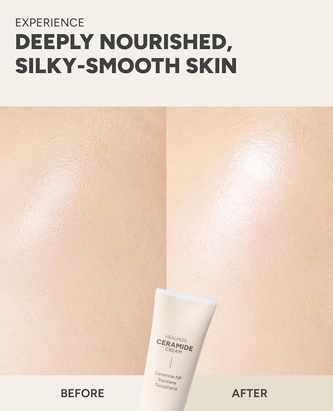Ceramide Cream | Korean Skin Care Moisturizer for Face & Hand & Body | Ceramide Moisturizer for Skin Repair | Hydrating Cream for Deep Moisture & Body Care
