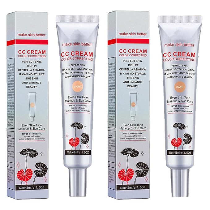 Satin Skin CC Cream Korean, Satinskin CC Cream (01+02, 1.0 Count)