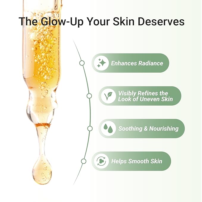 Meebak Korean Vitamin C Serum | Radiance Face Serum | Soothing Formula with Centella Asiatica, Panthenol & Adenosine for Glowing Skin | Lightweight Daily Formula