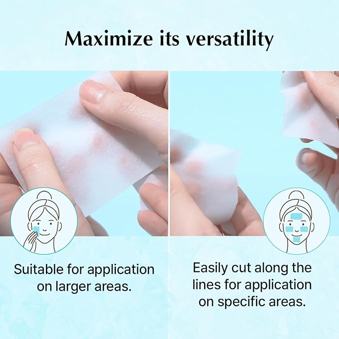 UIQ Biome Remedy Pore Reset Cooling Pad, Hydrating & Cooling Korean Toner Pads, Instant Cooling for Dry, Overheated skin, Pore Care with Panthenol, Allantoin, Niacinamide 80 Pads, 6.08 fl. oz.