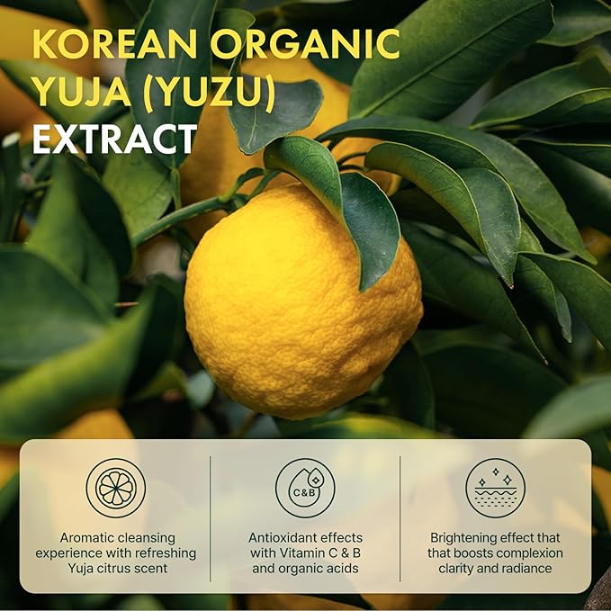 Ceramide Yuja Makeup Cleansing Balm with Travel Size | Deep Cleansing All-in-One Korean Face Cleanser, Makeup Remover, Zero Irritation, Blackheads Remover, Clean Beauty, Vegan (135g / 4.76oz)