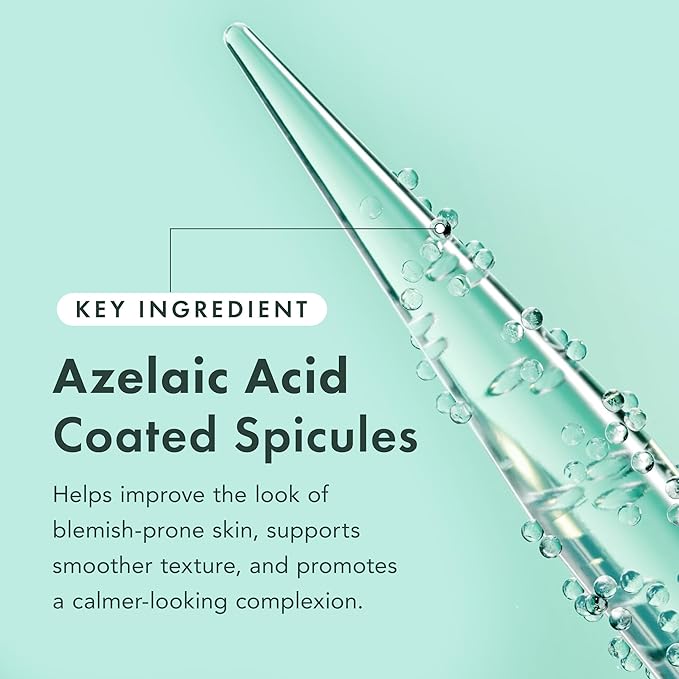 Rael Microcrystal Serum, Miracle Clear PM 5000 – Azelaic Acid and Cica PDRN Serum for Face, Pore Minimizer, Hydration, Korean Skin Care (1.08 fl oz)