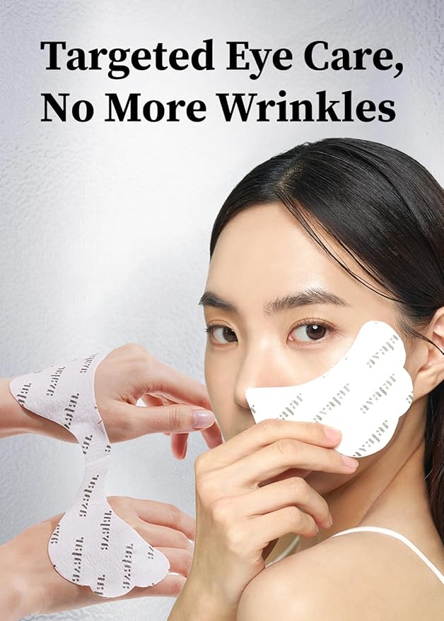 Avajar Collagen Eye Patches, Anti-Aging Under Eye Patches for Wrinkles & Dark Circles with PDRN, Peptides and Niacinamide, Firming & Hydrating Korean Eye Mask, 5 Sheets