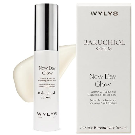 Korean Bakuchiol Serum + Niacinamide & Vitamin C | Plumping | Retinol Alternative | Firming | Brightening | Fine Lines | Uneven Tone (WYLYS)