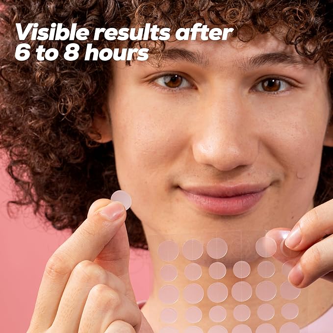 Hanhoo Blemish Patch, 288 count, includes hydrocolloid pimple patches that shrink pimples, absorb fluid, and protect from finger-picking and dirt. Invisible acne spot patches for Korean skincare.