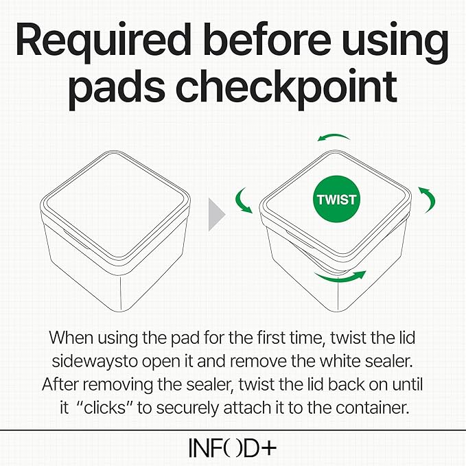 INFODPLUS HydroVita Cooling Gel Toner Pads, 70 Count – Korean Hydrating & Calming Facial Pads for Men & Women with Exosome & Ceramide, Oil Control, Gentle Pore Care, Fragrance-Free for Sensitive Skin