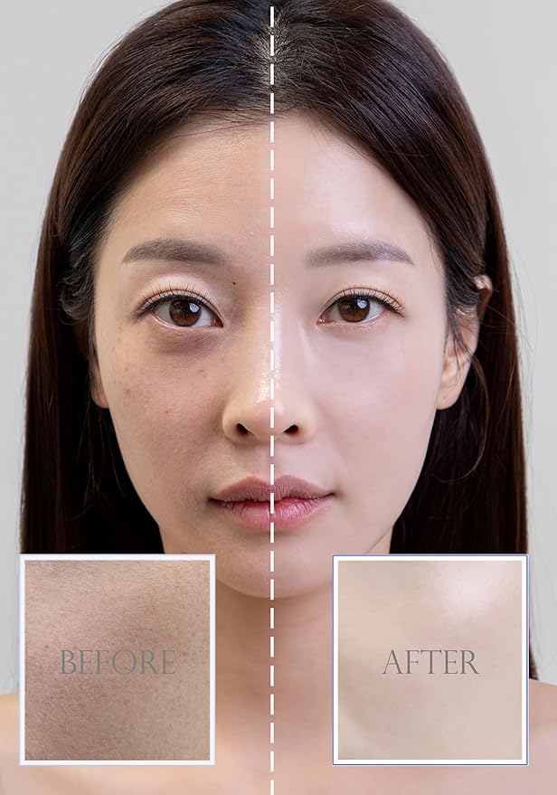 Blemish Balm, Korean BB Cream, Dewy Finish, Moisturizing Medium Flawless Coverage, Glowing Skin Tone, Glow & Dewy Makeup,1.41oz (BB Cream Bright Type)