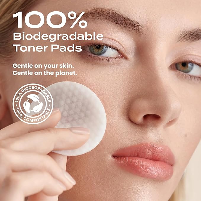 Body Restore Bakuchiol Toner Pads – Valentines Day Gifts for Her and Him, Korean Skin Care, Face Wipe with Niacinamide & Hyaluronic Acid, Travel Essentials, Birthday Gifts for Women and Men