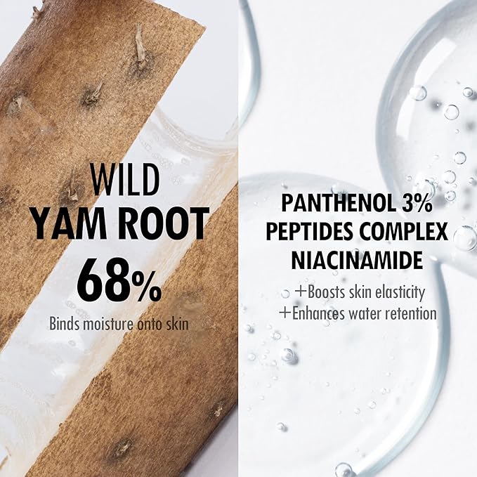 VEGREEN Wild Yam 68% + Panthenol 3% Essence Toner - Alcohol-Free Hydrating & Calming Korean Toner, Skin Barrier Repair for Glass Skin Glow, K-Beauty for All Skin Types, 5.07 fl oz