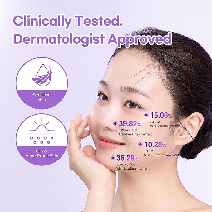 BENTON Guava Pore Cleansing Oil – Korean Facial Cleanser with Enzymes & Plant Oils for Blackhead Removal, Makeup Remover & Deep Pore Cleansing – Lightweight, Non-Greasy – 6.76 fl oz (200ml)